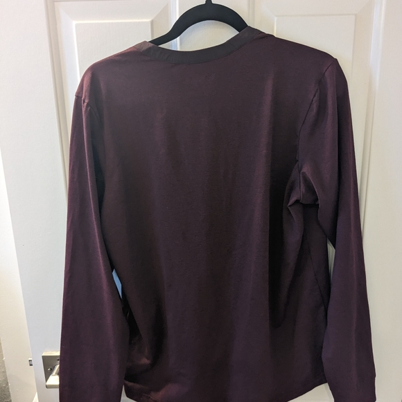 Outdoor Research men's maroon stretch henley - Picture 2 of 3